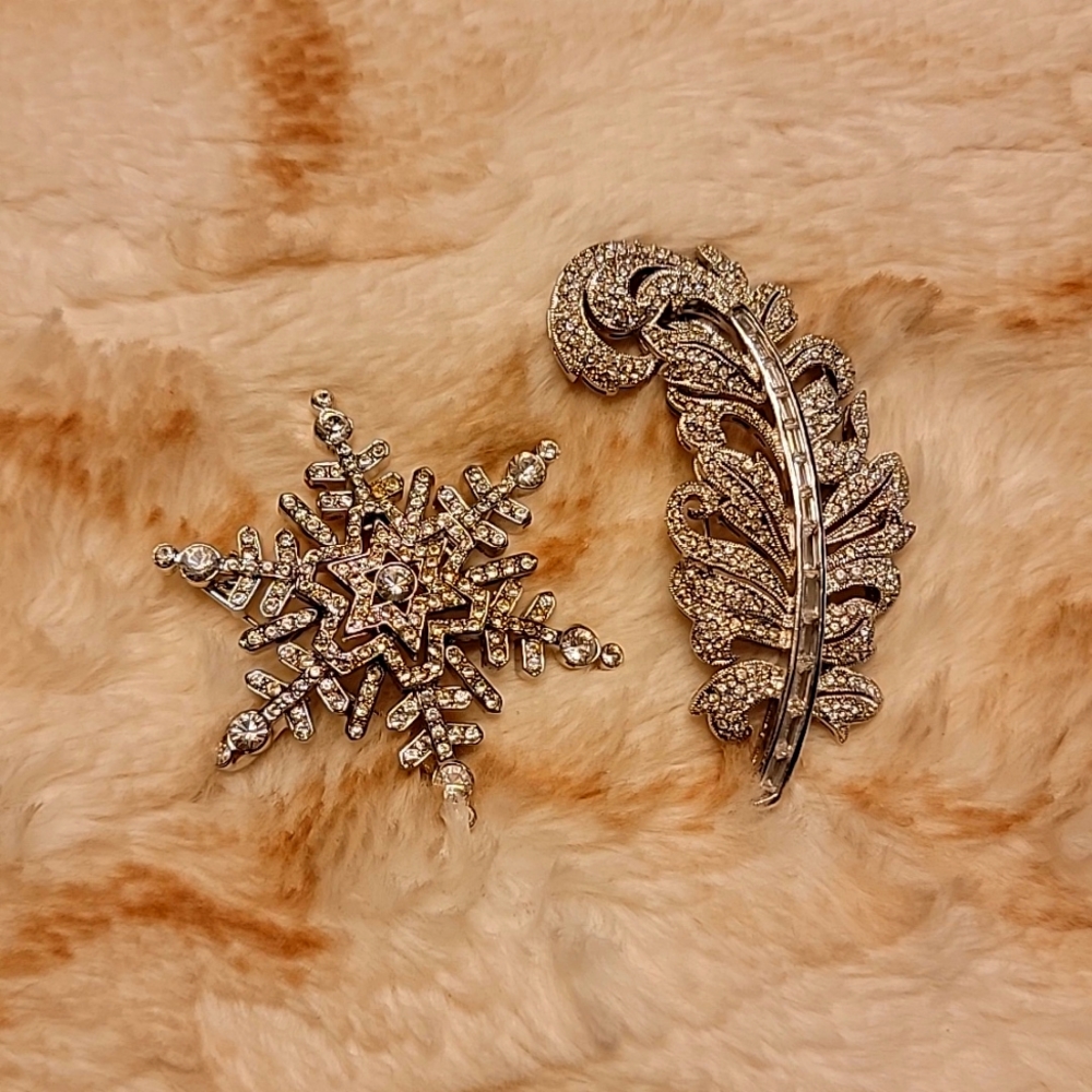2 Beautiful Brooches